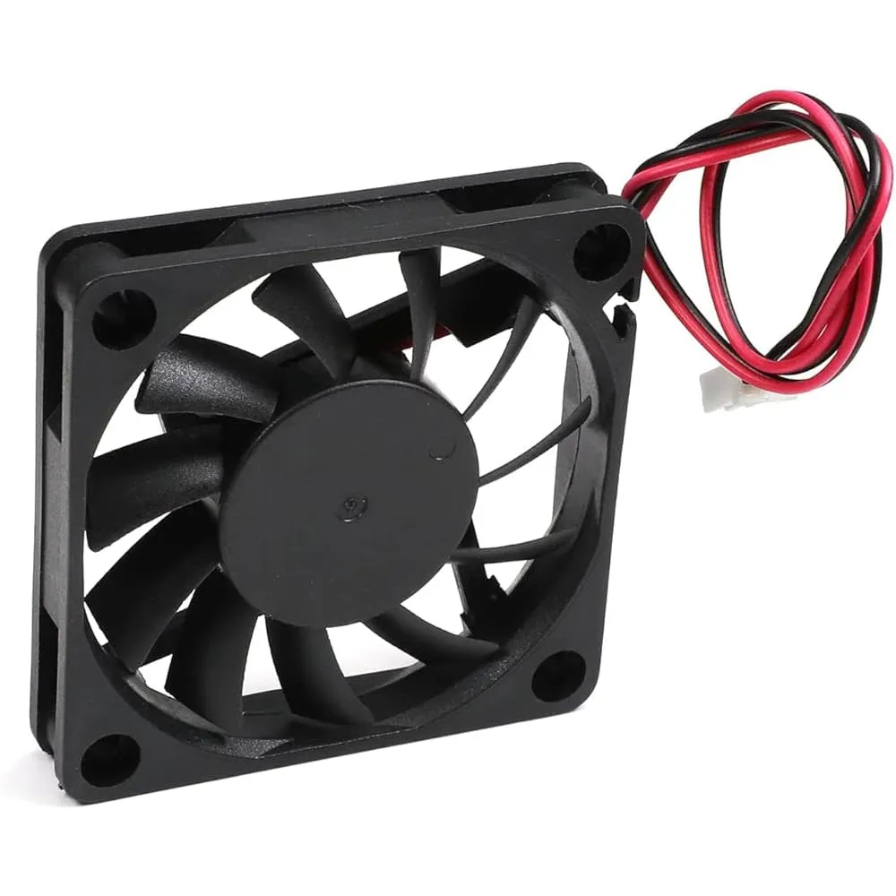 DC 12V Cooling Small Fan 6015 6x6x1.5cm with cable