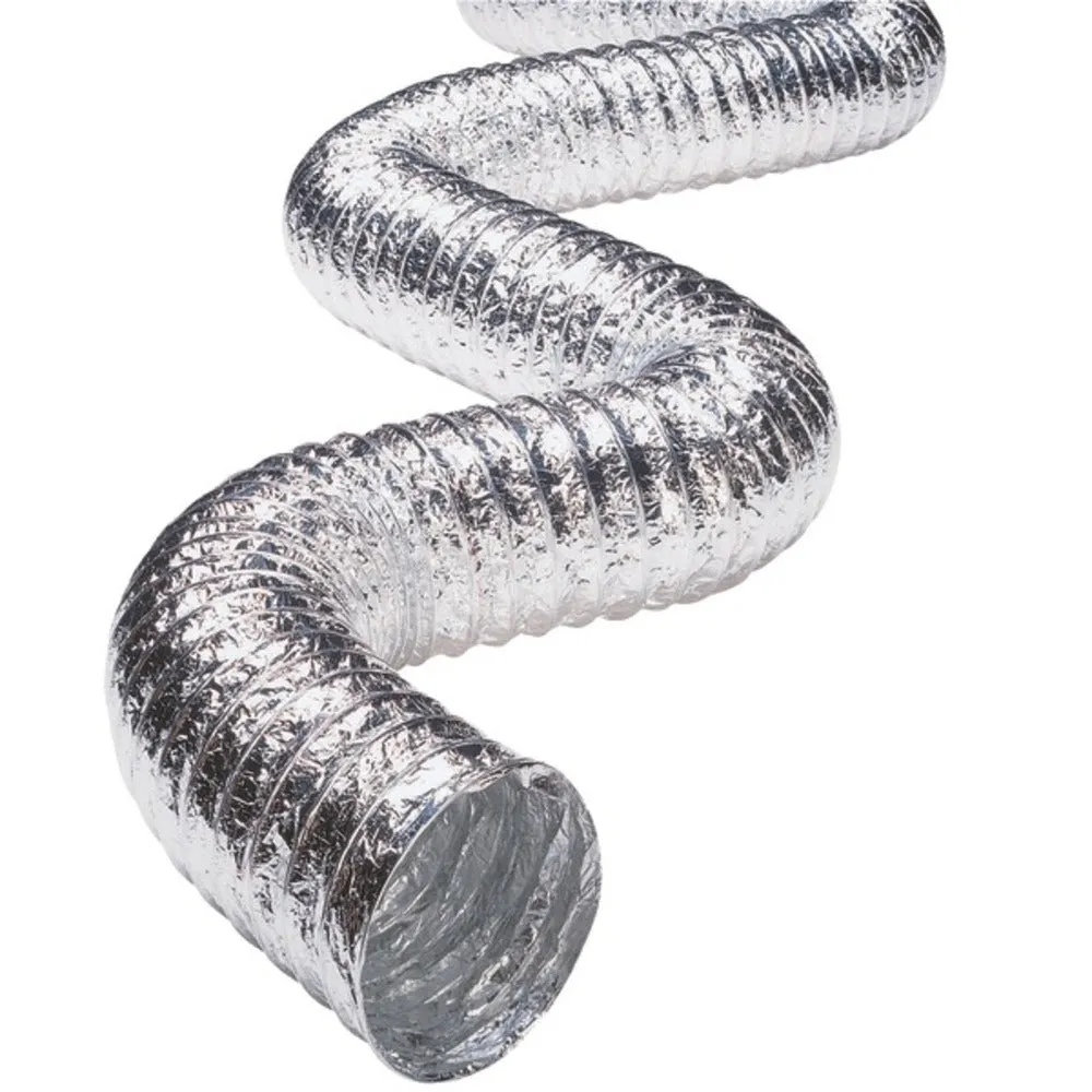 Deflecto FM0450 Aluminum Flex Duct, 50ft