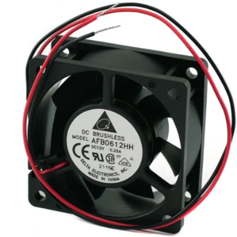 Delta Electronics AFB0612HH 60mm 12VDC 0.25A Cooling Fan