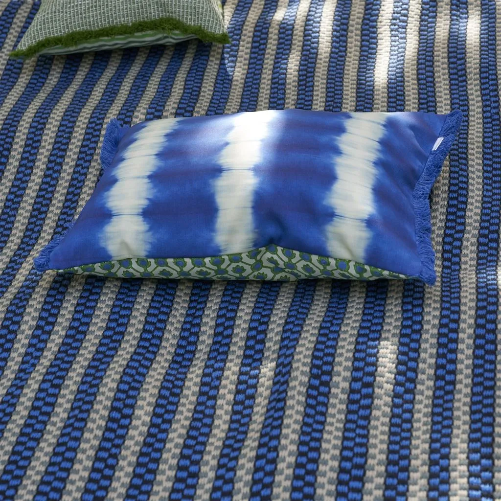 Designers Guild Jaal Emerald Outdoor Decorative Pillow