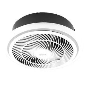 Deta 250mm High Capacity Exhaust Fan / White