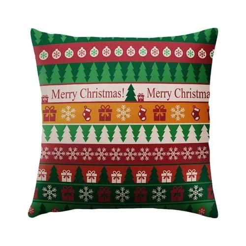 DIDIHOU 45*45cm Christmas Car Christmas Cushion