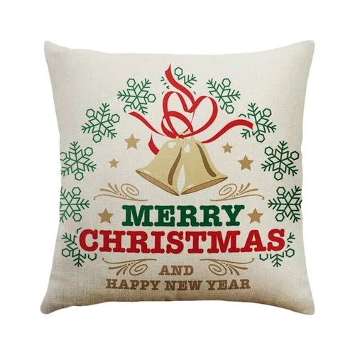 DIDIHOU 45*45cm Christmas Car Christmas Cushion