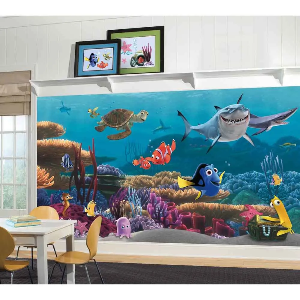 Disney Pixar "Finding Nemo" Pre-pasted Wall Mural | 10.5'W x 6'H