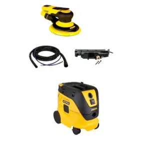 Dust Extractor Kit - Mirka® PROS 6"/2.5mm Pneumatic Sander & Dust Extractor Kit, MCA-PROSKIT-625