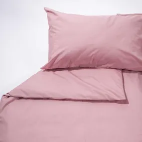 Duvet Cover Set - Dusty Pink | Single Three Quarter & Double