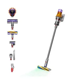 Dyson V12 Detect Absolute Cordless Stick Vacuum Cleaner Up To 60 Minutes Run Time - Yellow