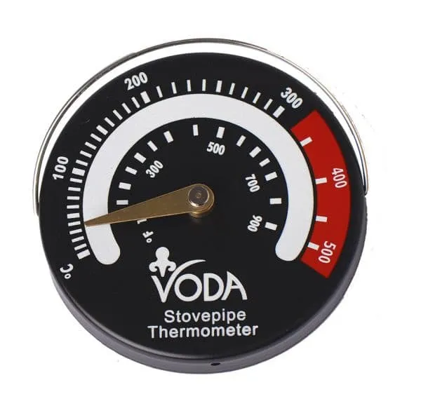 Efficient Air Flow wood Burning VODA Stove Fan with Magnetic Thermometer