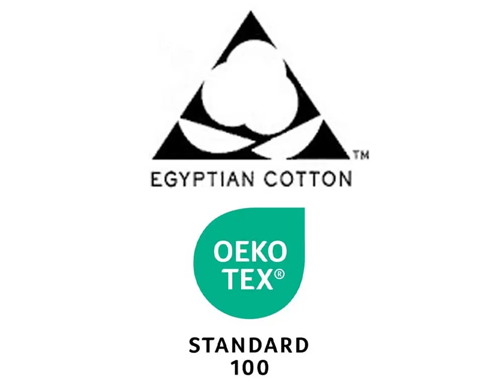 Egyptian Cotton Pillowcase Pair - Standard