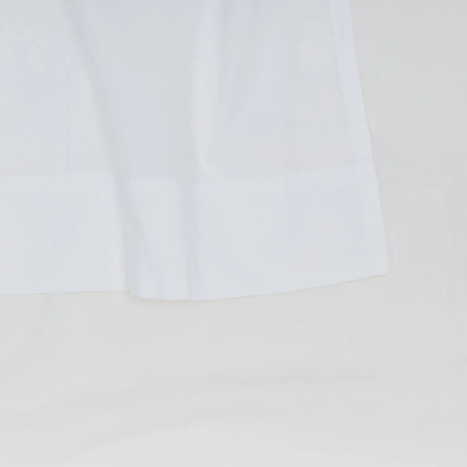 Essential Percale Sheet Set White