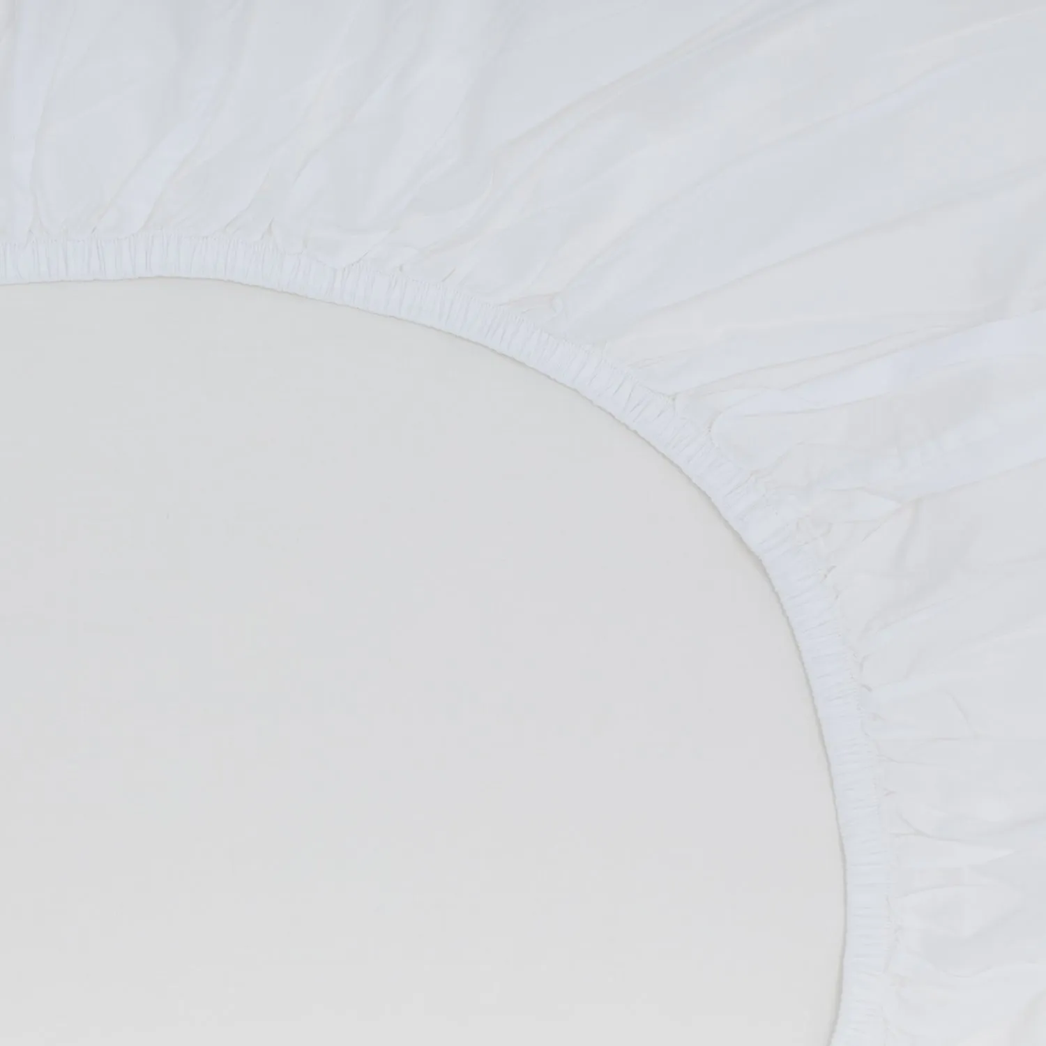 Essential Percale Sheet Set White