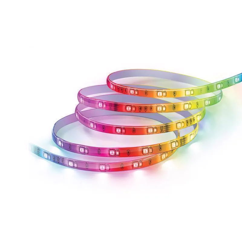 Feit Smart Home 16 ft. L Color Changing Plug-In LED Smart-Enabled Light Strip 1 pk