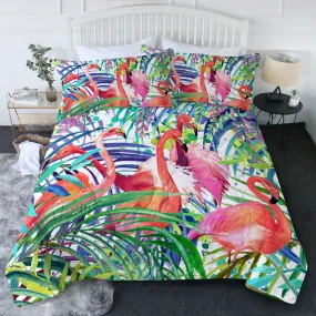 Flamingo Passion Comforter Set