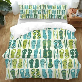 Flip Flop Frenzy Bedding Set