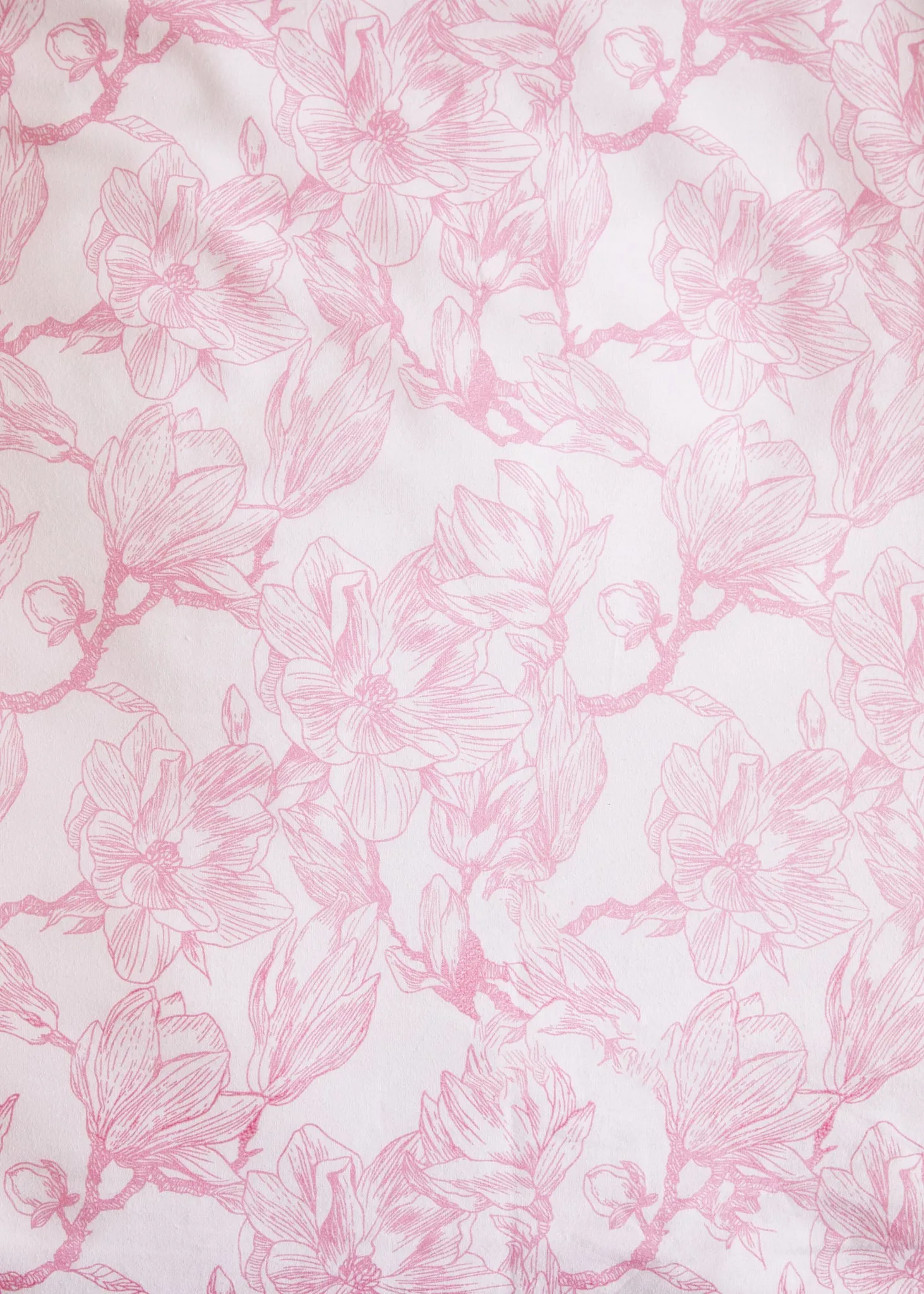 Foxford Pink Magnolia Pillowcase Set