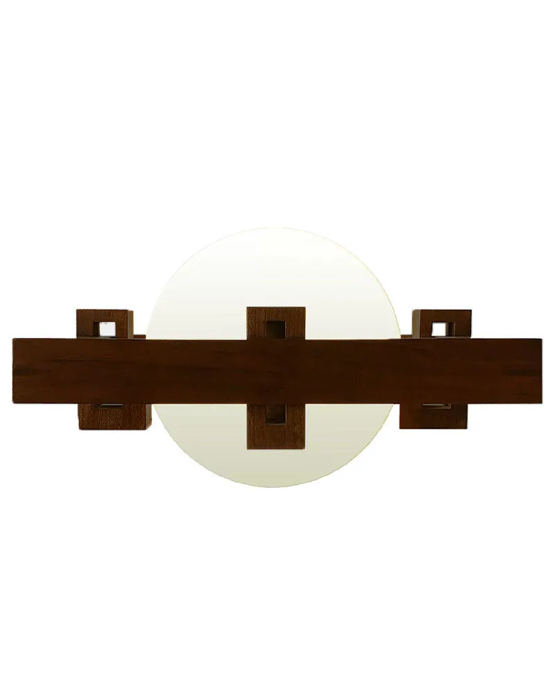 Frank Lloyd Wright Robie Wall Sconce Lamp - Walnut