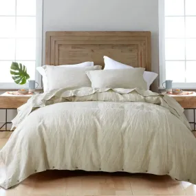 French Linen Duvet Cover Soft Quilt Comforter Cover