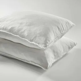 French Linen Pillowcase Set - Off White