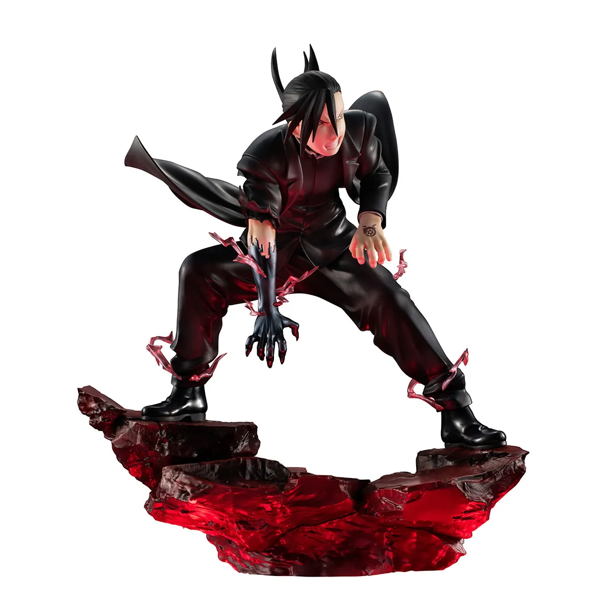 FULLMETAL ALCHEMIST MEGAHOUSE Precious G.E.M. GREED（Ling・Yao) (With LED Base Stand)（Repeat）