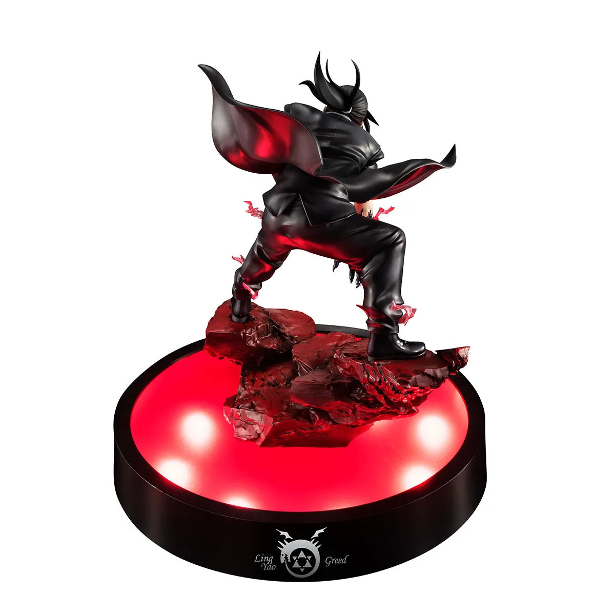 FULLMETAL ALCHEMIST MEGAHOUSE Precious G.E.M. GREED（Ling・Yao) (With LED Base Stand)（Repeat）