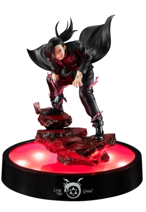 FULLMETAL ALCHEMIST MEGAHOUSE Precious G.E.M. GREED（Ling・Yao) (With LED Base Stand)（Repeat）