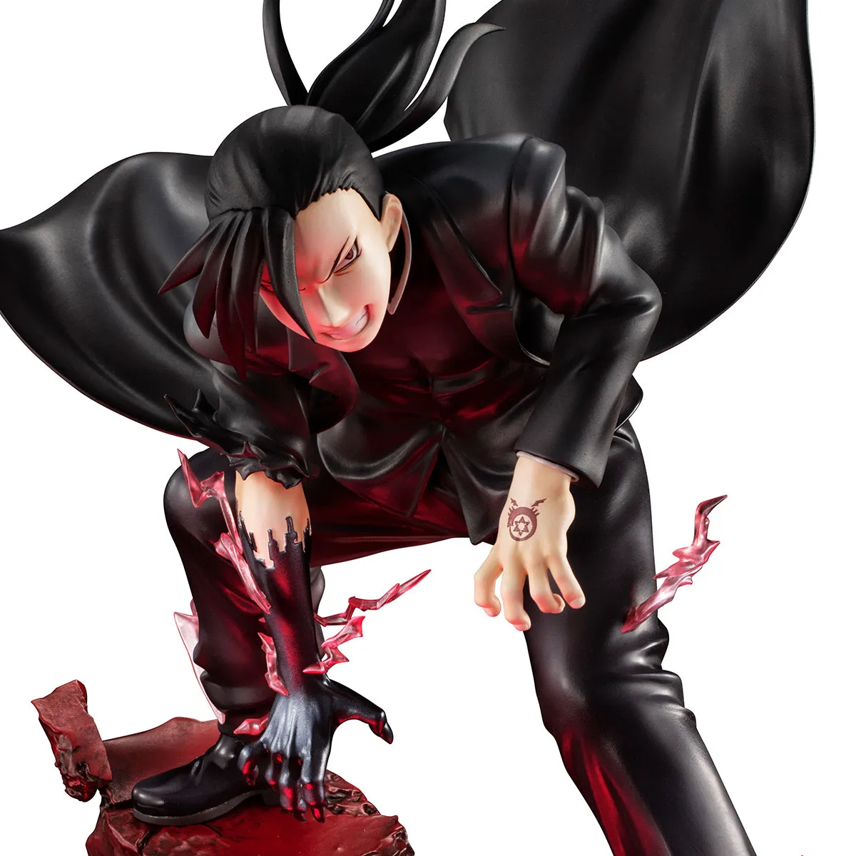 FULLMETAL ALCHEMIST MEGAHOUSE Precious G.E.M. GREED（Ling・Yao) (With LED Base Stand)（Repeat）