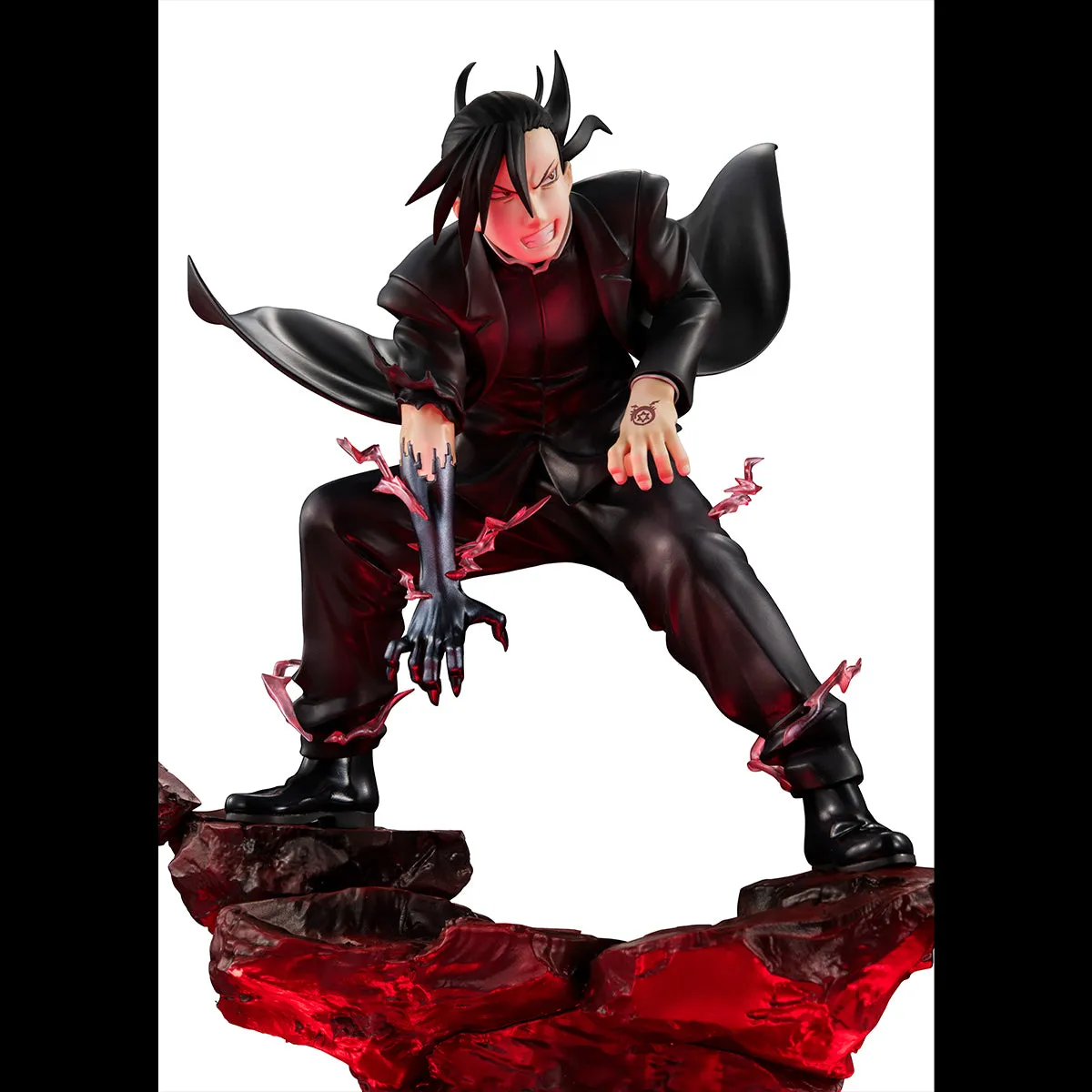 FULLMETAL ALCHEMIST MEGAHOUSE Precious G.E.M. GREED（Ling・Yao) (With LED Base Stand)（Repeat）