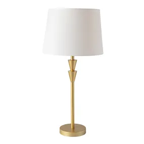 Gia Gold Mid Century Table Lamp 66cm