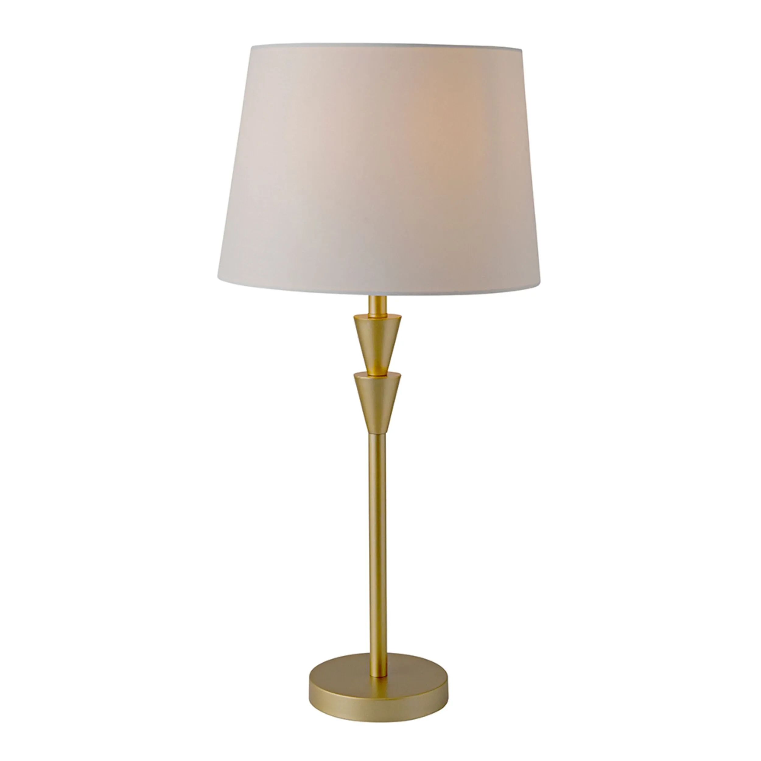 Gia Gold Mid Century Table Lamp 66cm