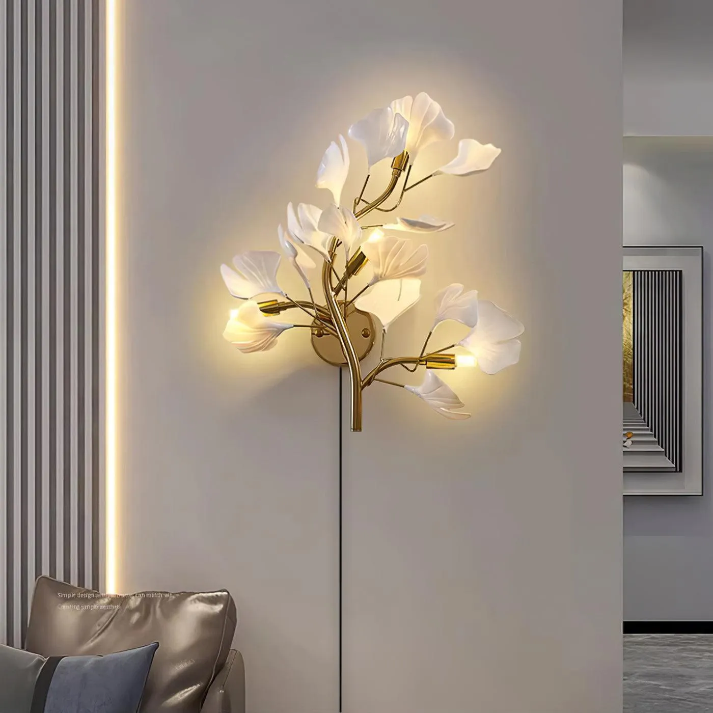 Ginkgo Neiman Plug In Wall Lamp