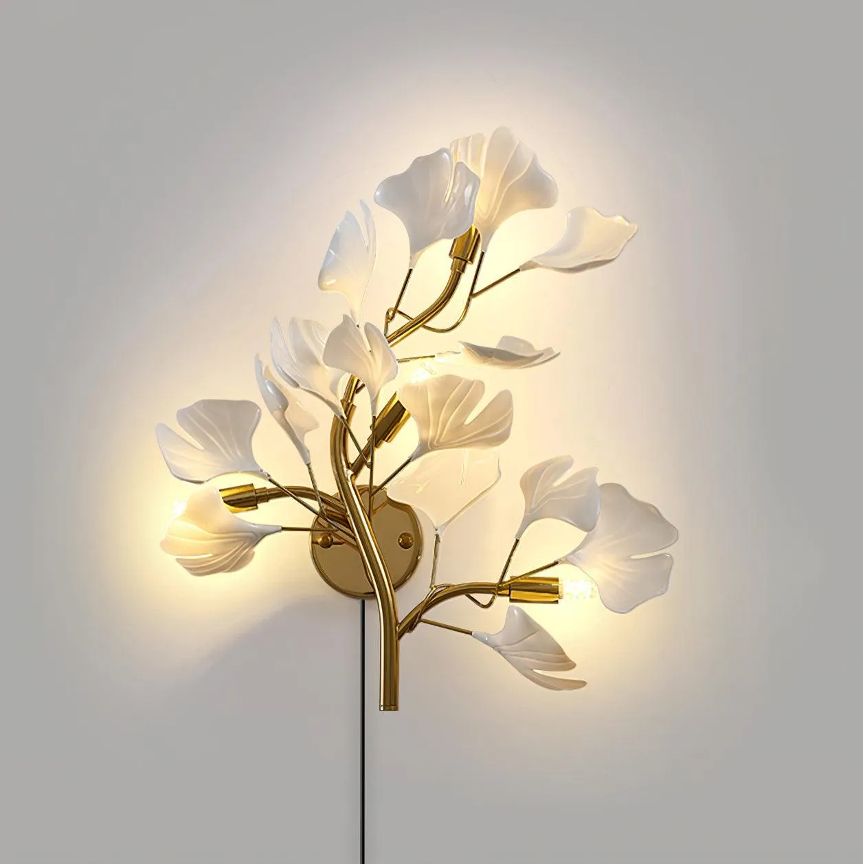 Ginkgo Neiman Plug In Wall Lamp