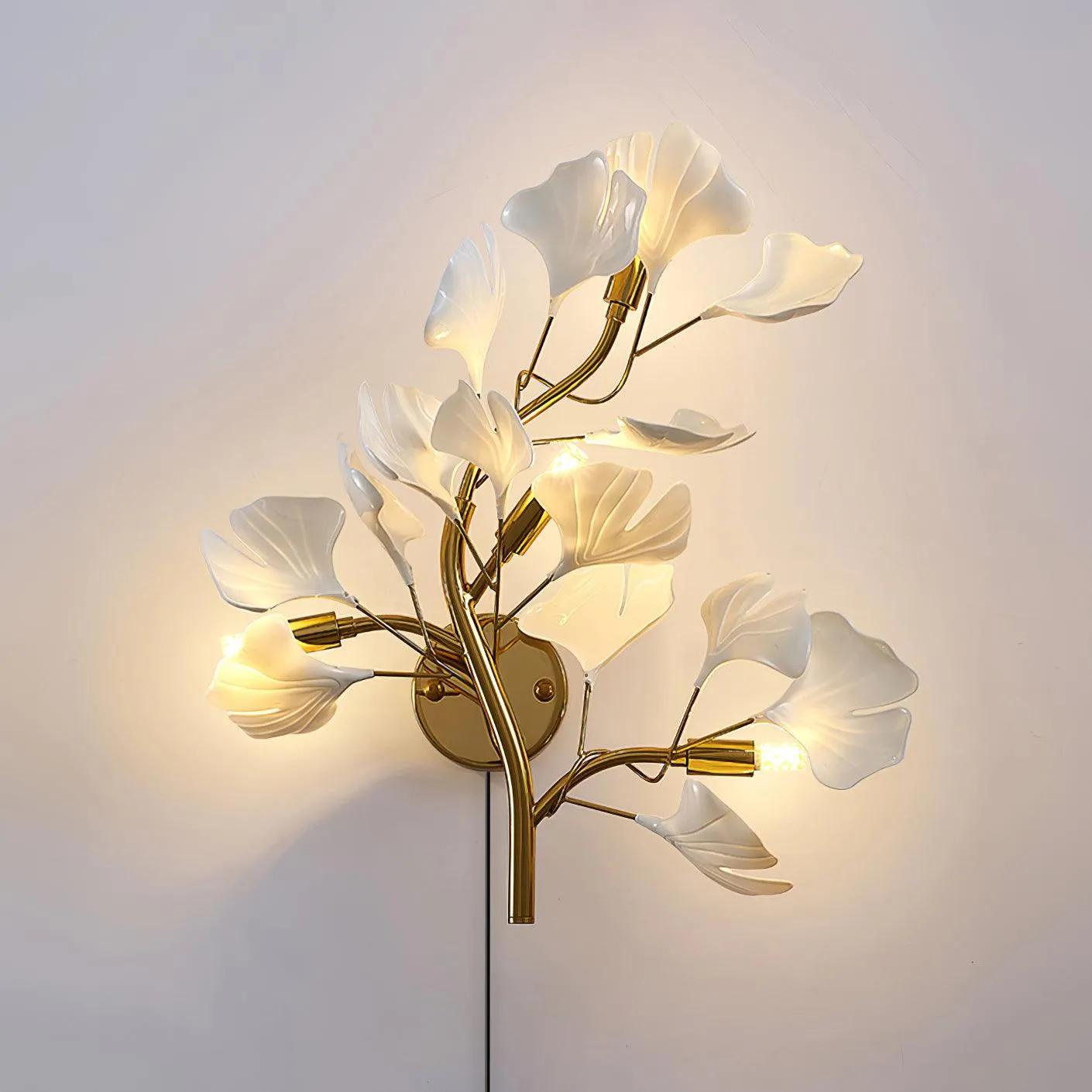 Ginkgo Neiman Plug In Wall Lamp