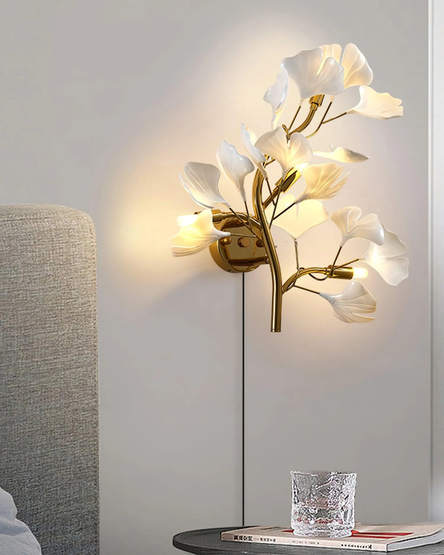 Ginkgo Neiman Plug In Wall Lamp