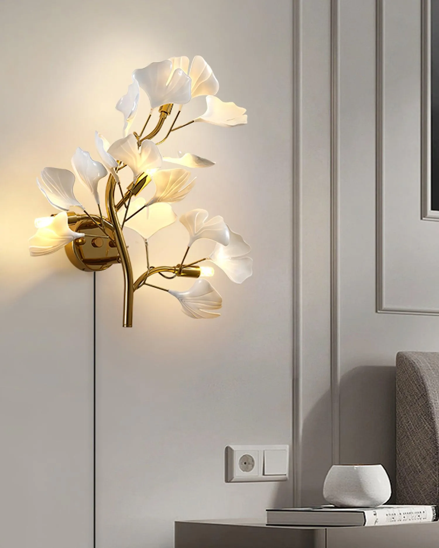 Ginkgo Neiman Plug In Wall Lamp