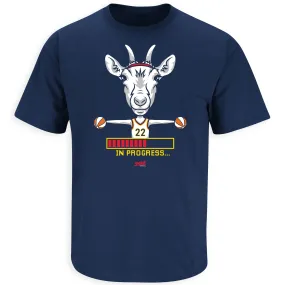 Goat In Progress T-Shirt for Indiana Basketball Fans (SM-5XL)