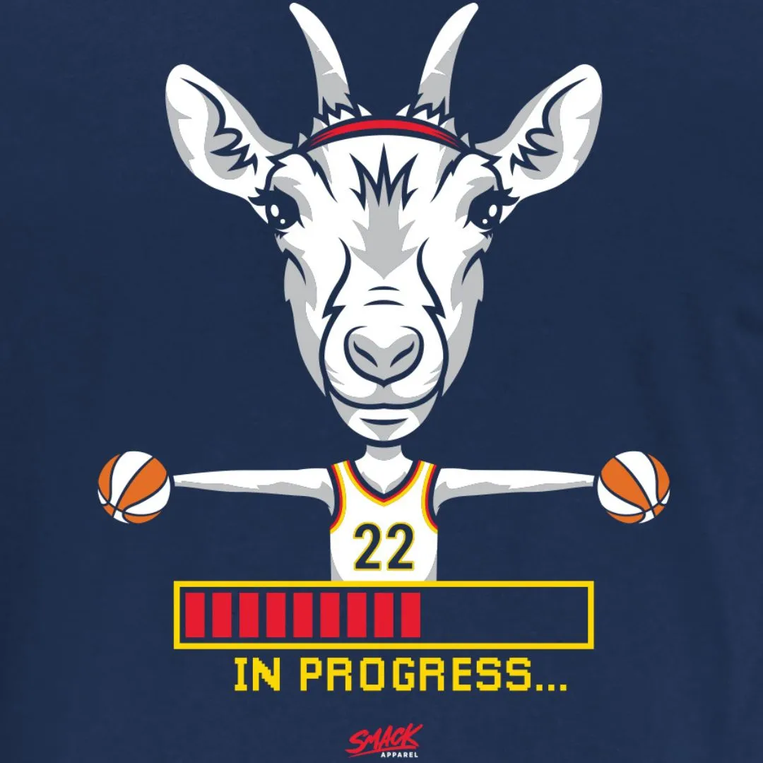 Goat In Progress T-Shirt for Indiana Basketball Fans (SM-5XL)