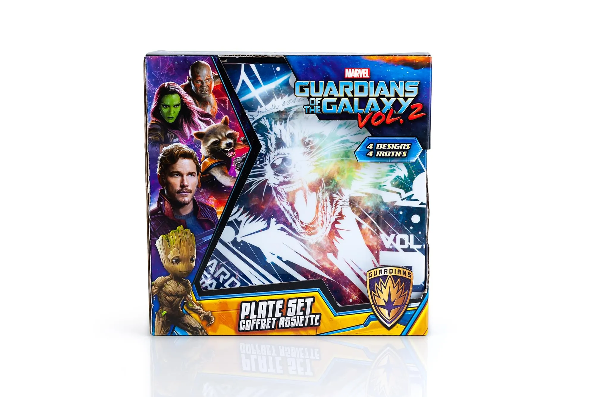 Guardians of the Galaxy Vol. 2 4-Pack 8" Plastic Plates