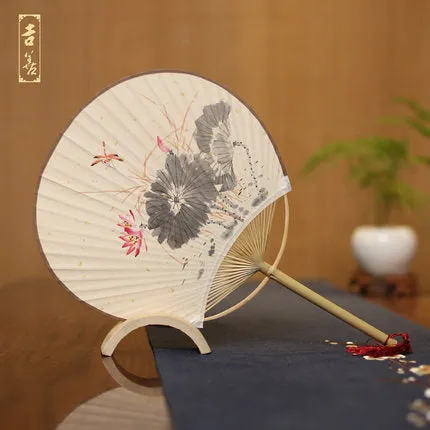 Hand-painted Xuan Paper Fan 0237