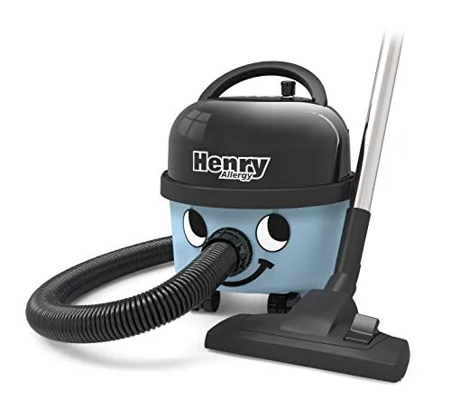 Henry Allergy HVA 160-11 Bagged Cylinder Vacuum Cleaner, Summer Blue (New)