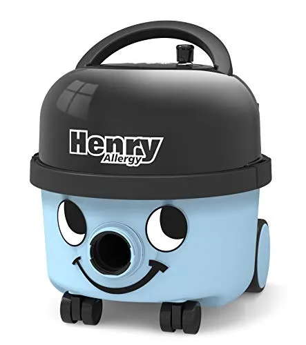 Henry Allergy HVA 160-11 Bagged Cylinder Vacuum Cleaner, Summer Blue (New)