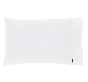 Hotel Augusta 500THC Cotton Sateen King Pillowcase White