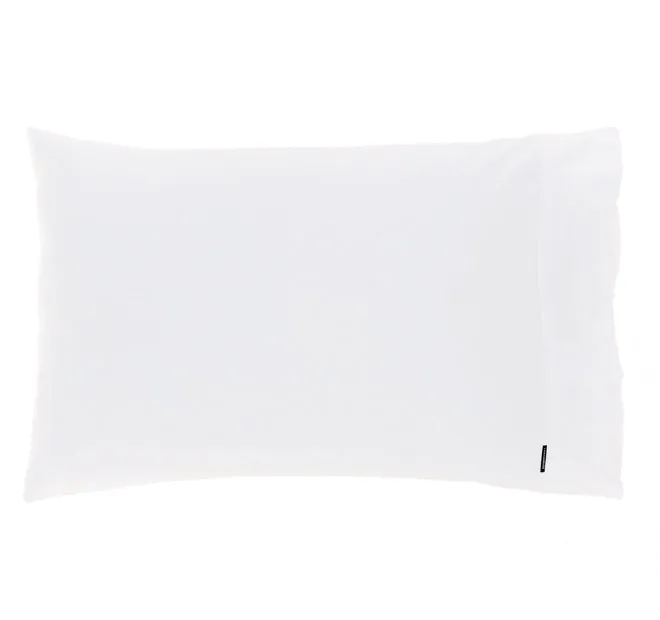 Hotel Augusta 500THC Cotton Sateen King Pillowcase White