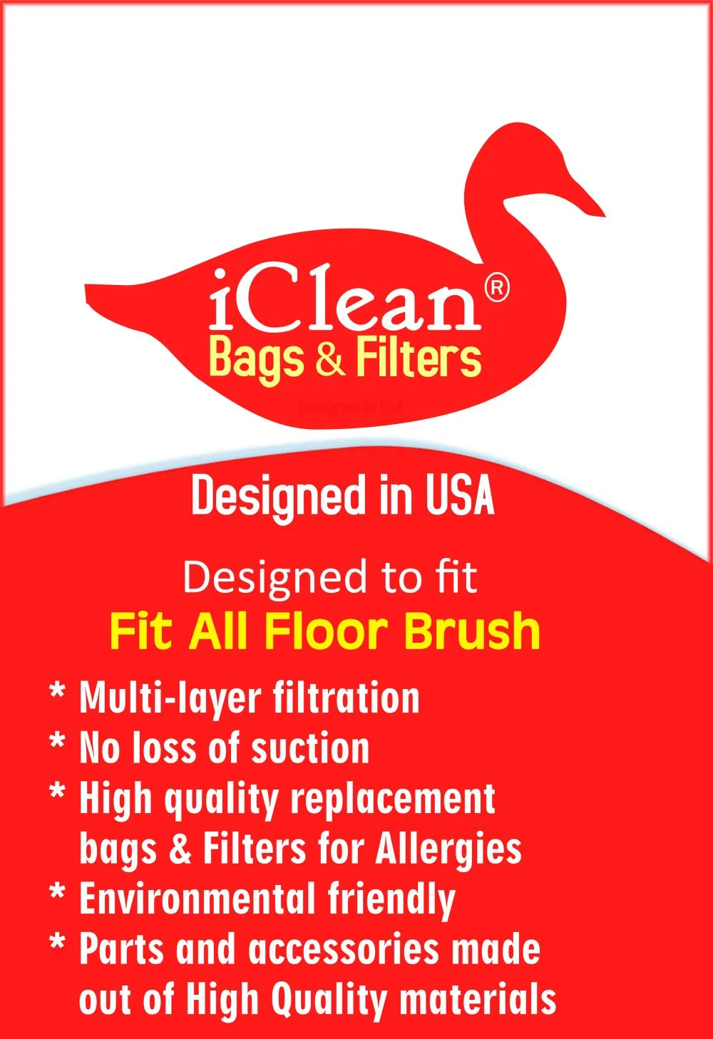 iClean fit all floor brush by iClean Vacuums