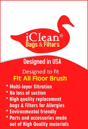 iClean fit all floor brush by iClean Vacuums