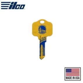 Ilco - NBA TeamKeys - Key Blank - Golden State Warriors - KW1 (5 Pack)