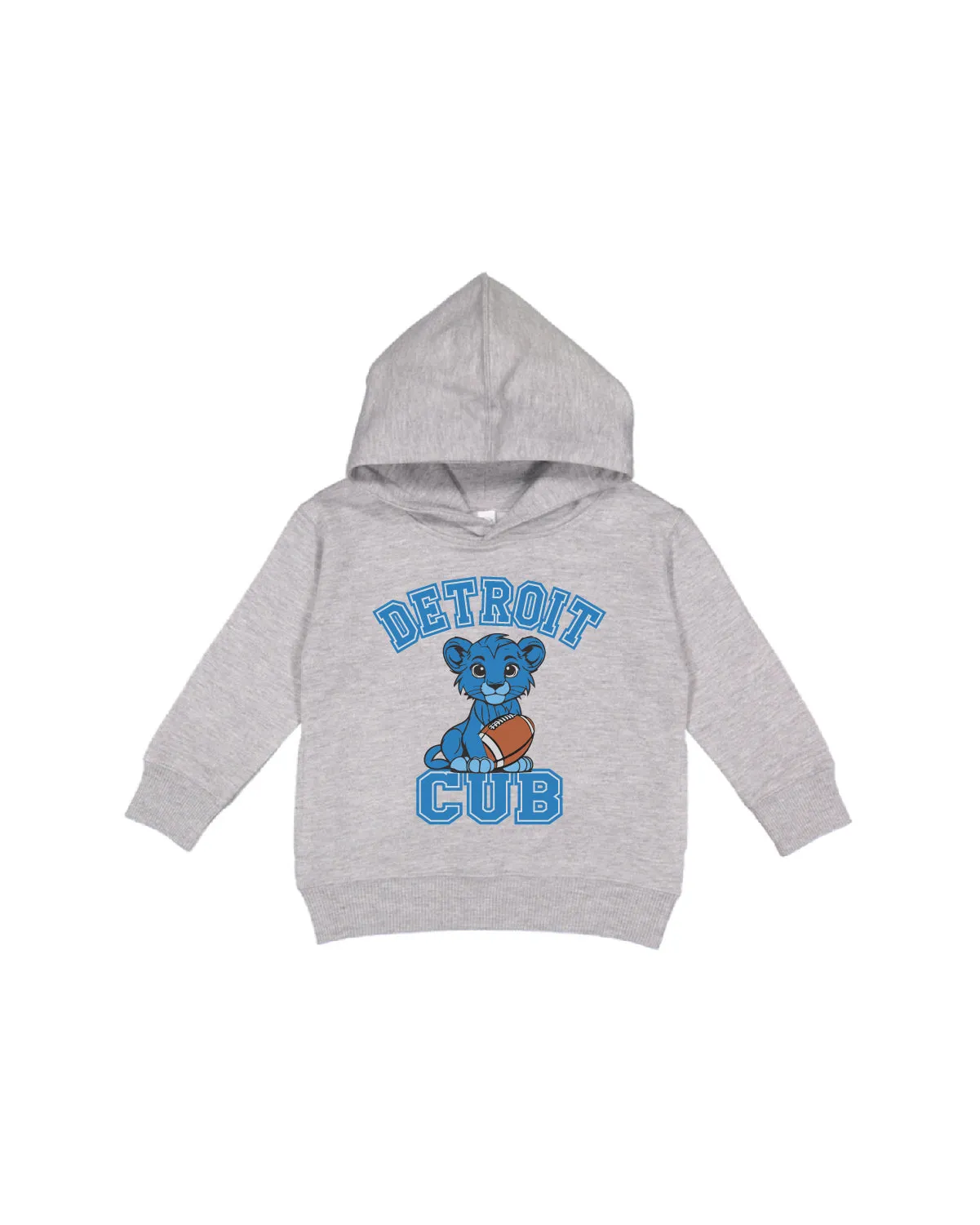 Ink Detroit -  Detroit Cub Toddler Hoodie - Heather