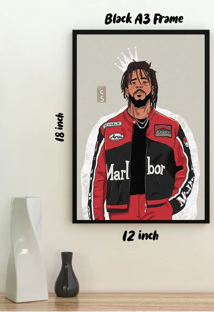 J Cole Poster