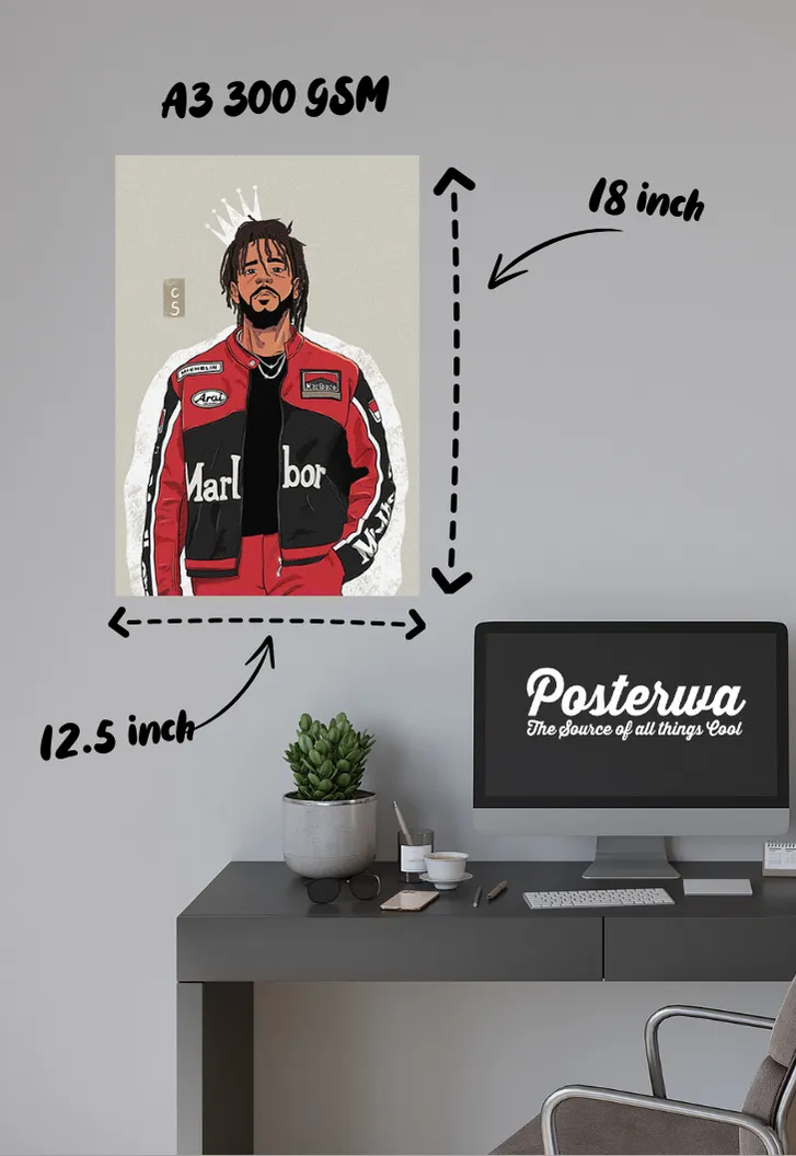 J Cole Poster