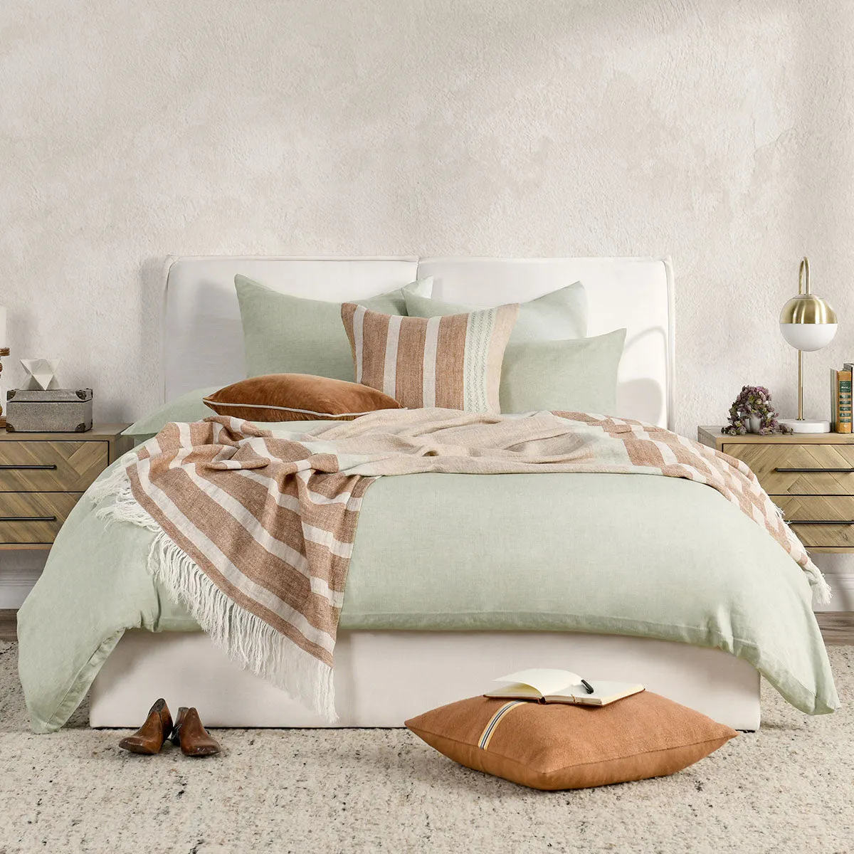 Jayson Linen Cashmere Collection - Sagebrush