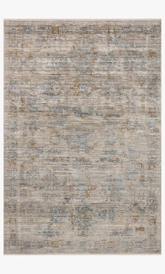 Jean Stoffer x Loloi Katherine Rug - Pebble Ocean